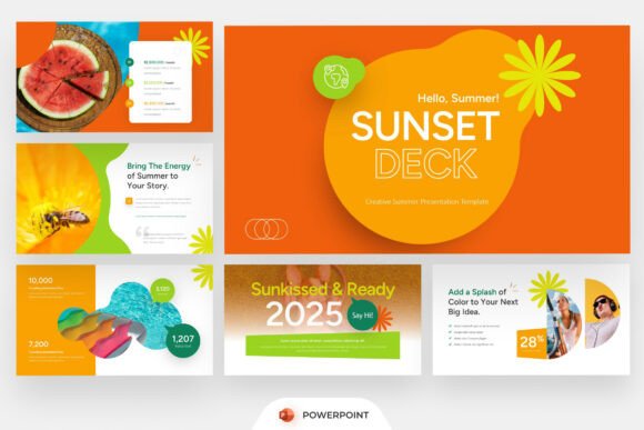 Creative Summer PowerPoint Template