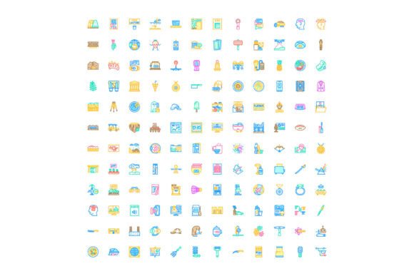 Diverse Colorful Line Icons Set for Busi: A Practical Evaluation for Designers and Developers