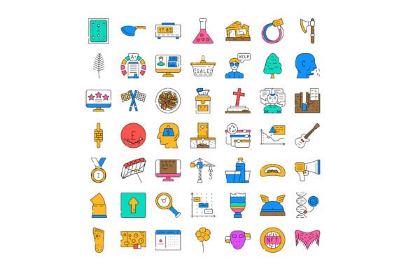 Modern Line Icons for Tech & Lifestyle