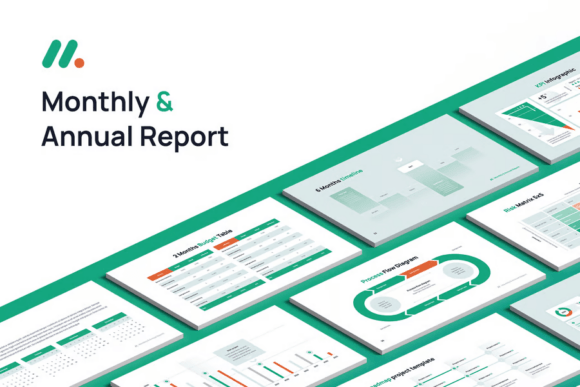 Monthly and Annual Report PowerPoint