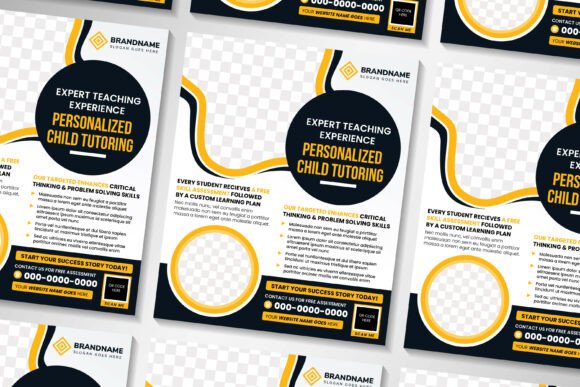 Personalized Child Vertical Flyer: A Strategic Tool for Modern Tutoring Outreach